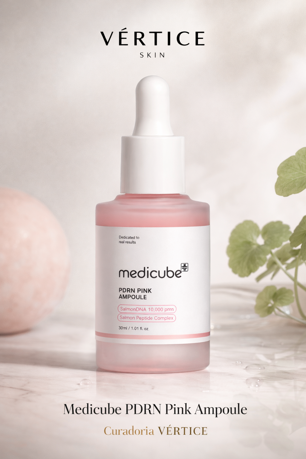 VÉRTICE – Elixir Rosé Revitalizante (Medicube PDRN Pink Ampoule) 30ml